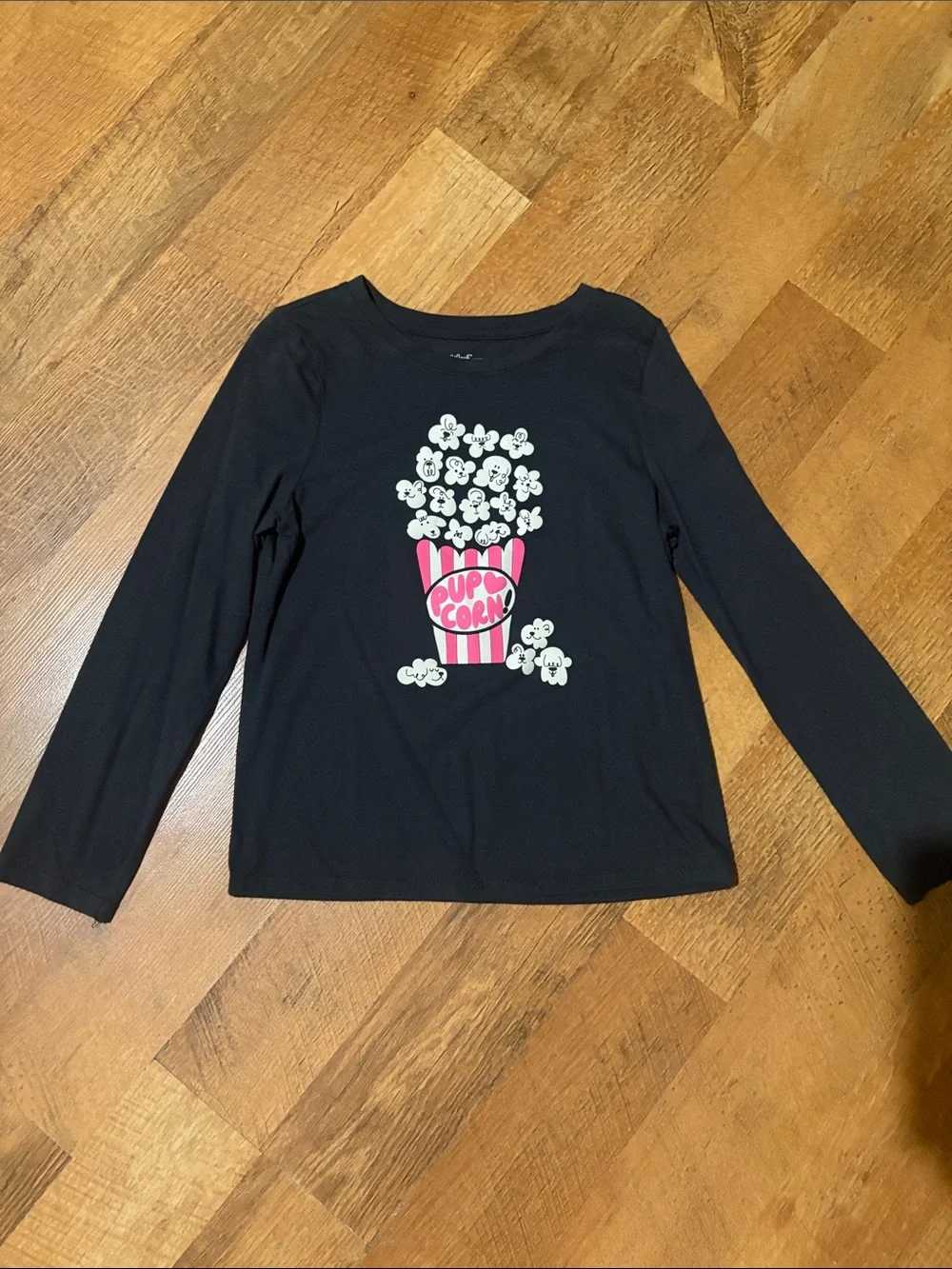 Cat & Jack Girls' Rust Long-Sleeve 'Best Sis' Graphic Tee